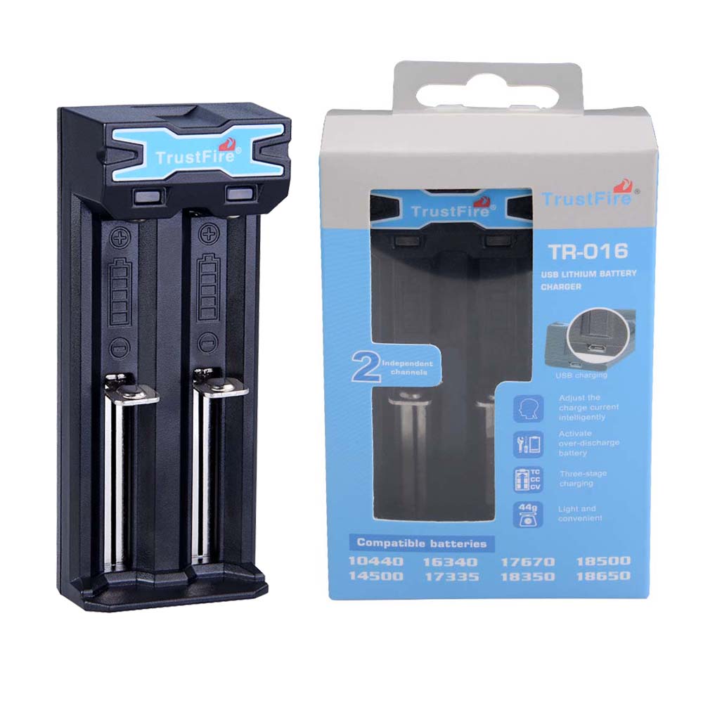 Renewable Energy Battery - Cargador de batería universal TrustFire TR016