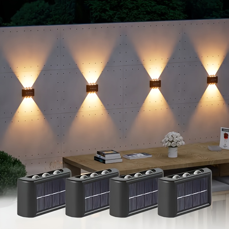 Waterproof Junction Box Solar - Lámpara Solar LED para Exteriores, Impermeable,