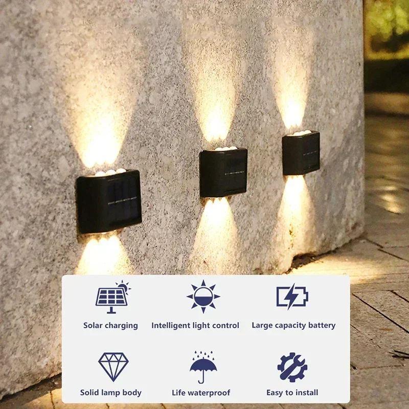 Lámpara Solar LED para Exterio - Waterproof Junction Box Solar reseña y precio