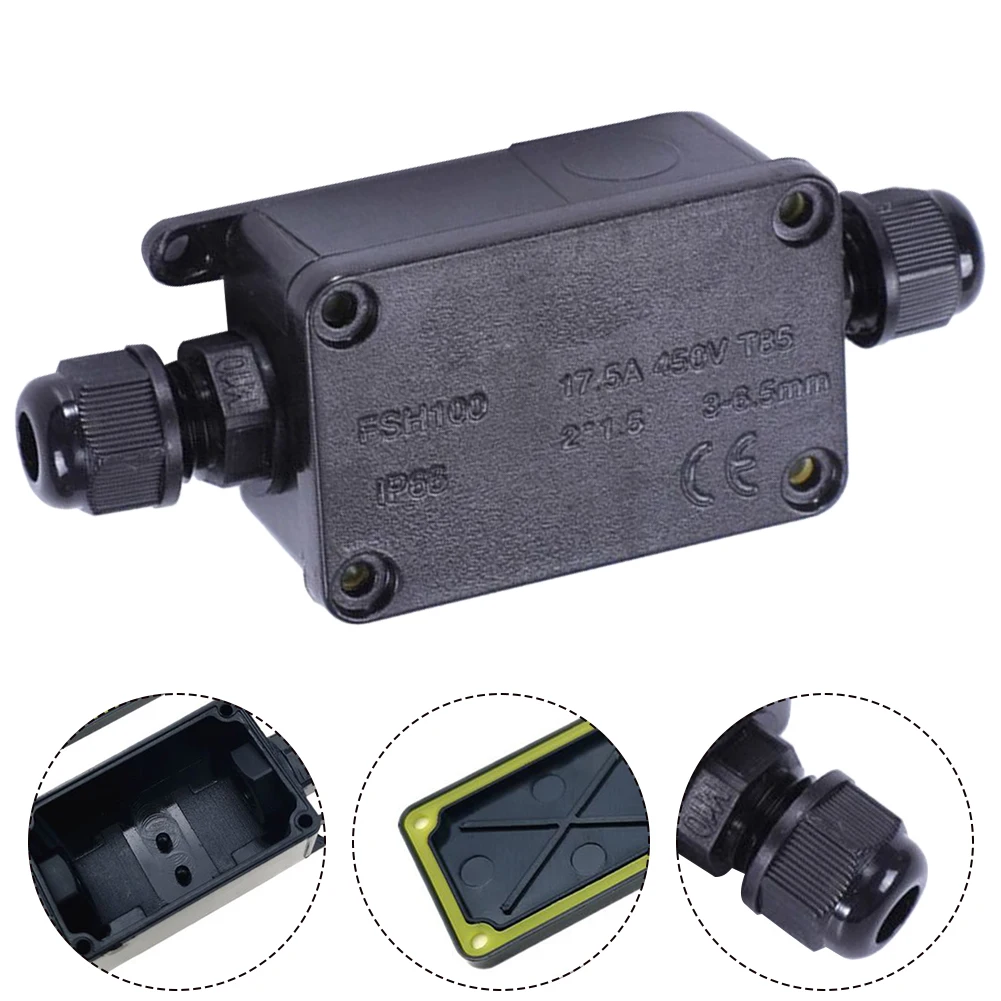 Caja de conexiones para exteri - Waterproof Junction Box Solar reseña y precio