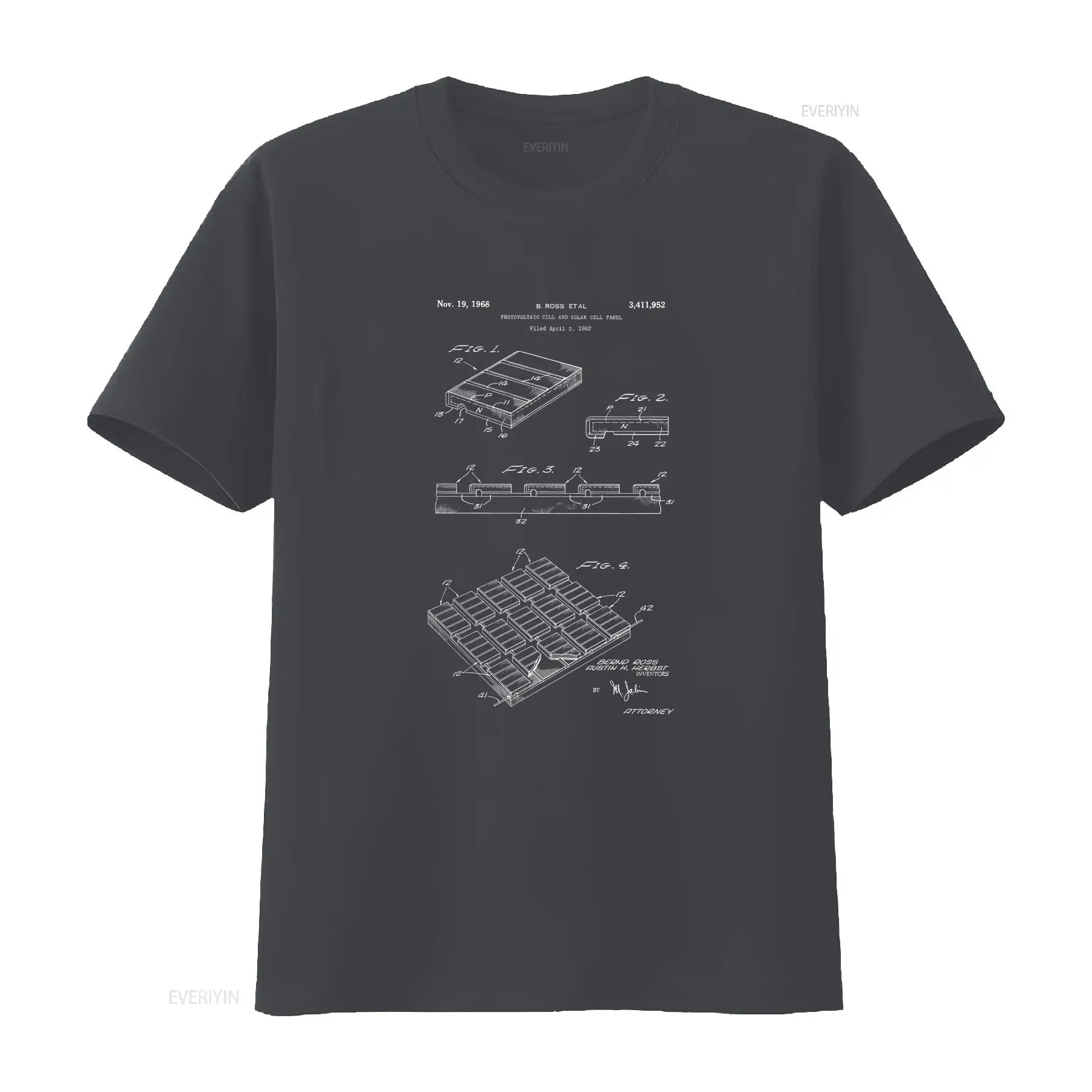 Camiseta con diseño de panel s - Renewable Energy Graphics reseña y precio