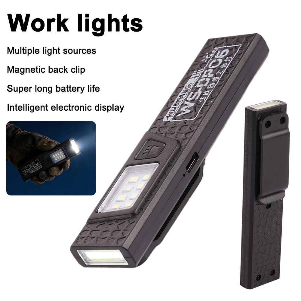 Linterna LED Magnética y con C - Renewable Energy Battery reseña y precio